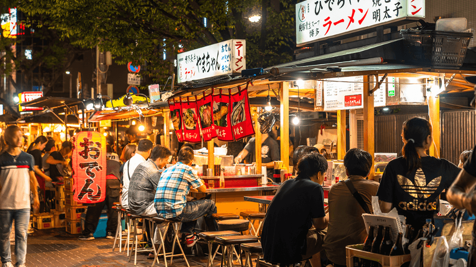 Discover Fukoka's Famous Yatai Street