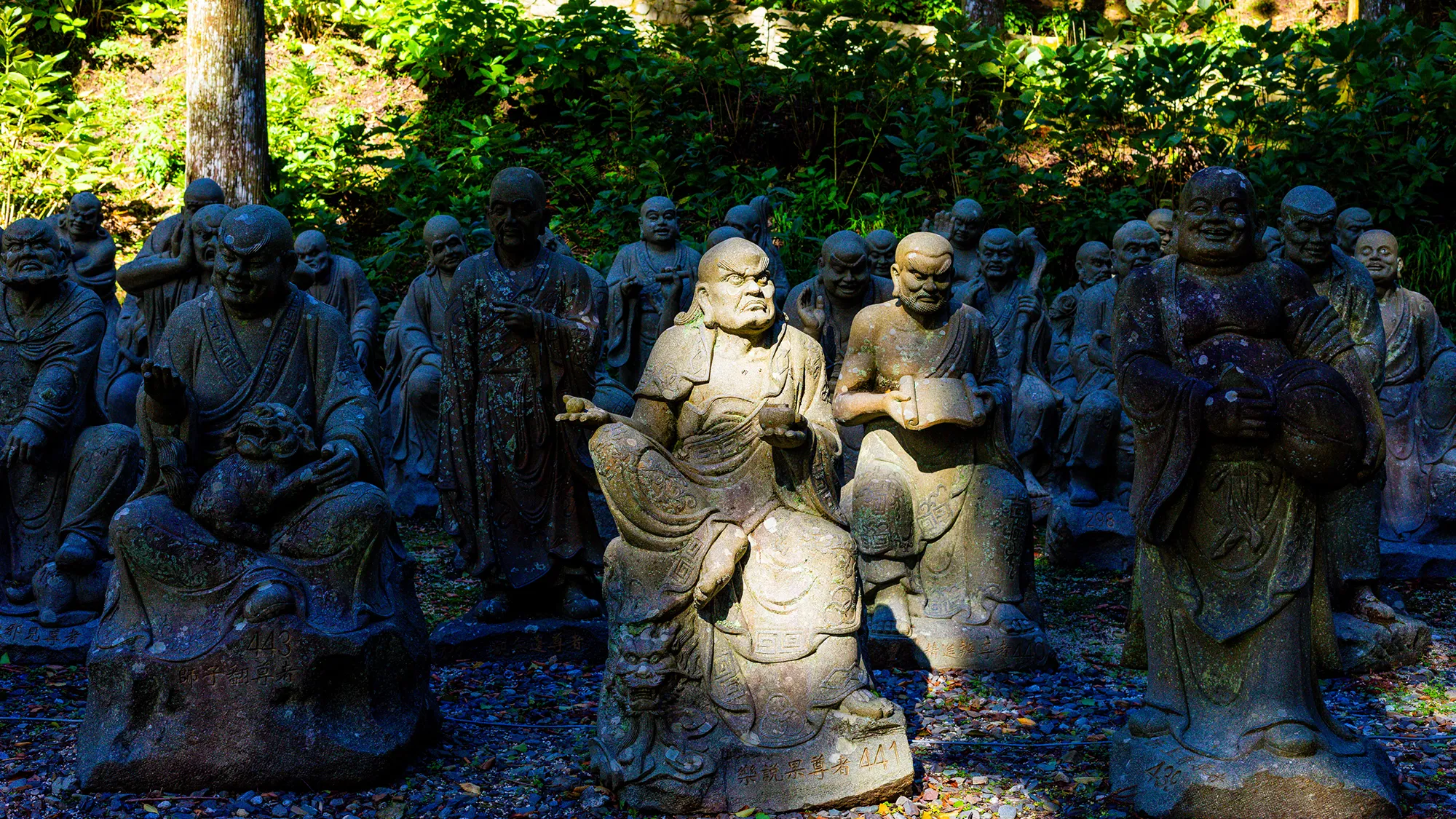 Find your stone soulmate at Unpenji (Kagawa Prefecture)