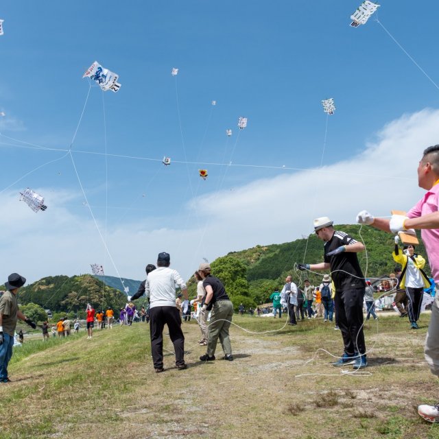 日本一の凧あげ体験