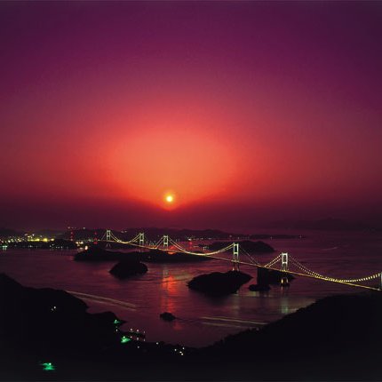 【2025】来島海峡大橋イルミネーション