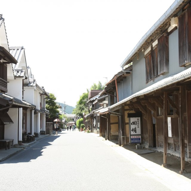 Townscape of Unomachi in Uwacho