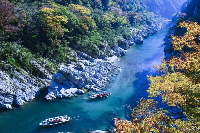 大歩危峡遊覧船