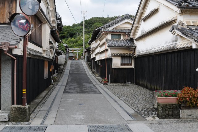 吉良川の町並み