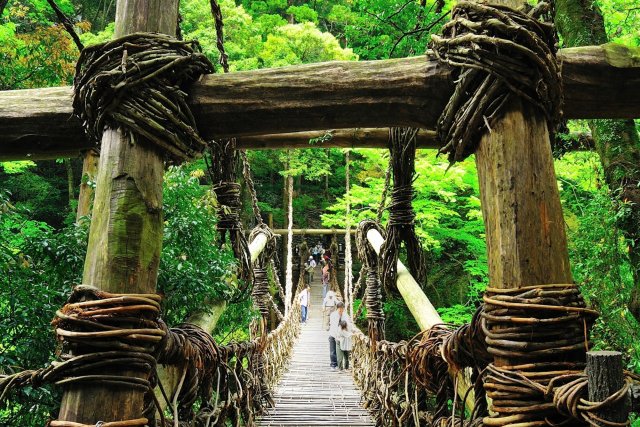 Vine Bridges in the Iya Valley