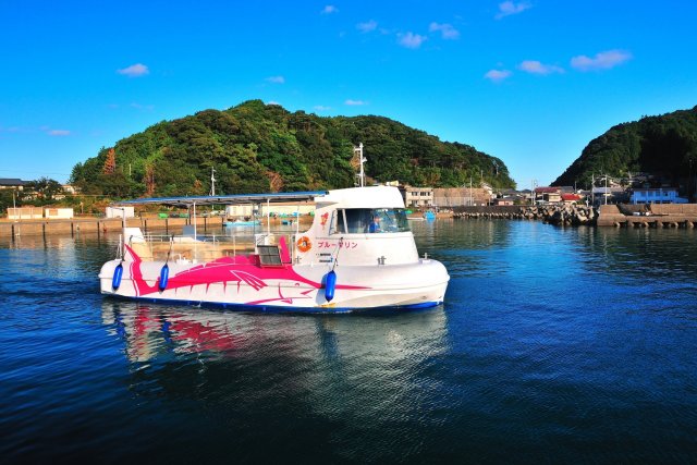 竹島海底公園(海底觀光船Blue Marine)