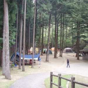 大滝山県民いこいの森野営場