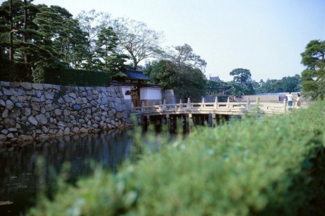 Les ruines du château de Takamatsu / Parc de Tamamo