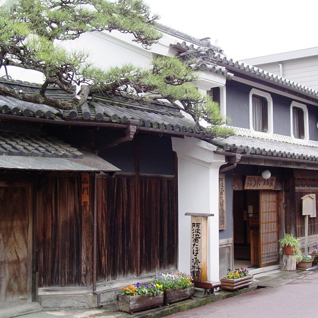 池田の町並み(うだつ通り)