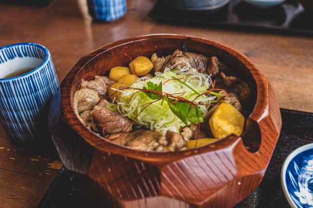 【ランチ】大洲城下町でとんくりまぶし