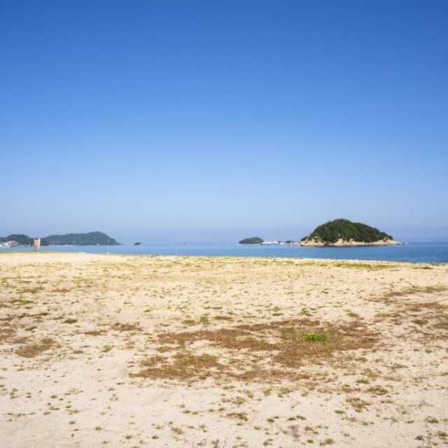 小部海水浴場、キャンプ場