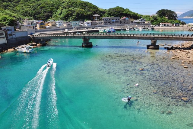 柏島，﻿沖之島，鵜來島