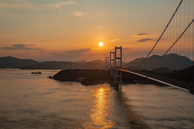 愛媛縣 今冶市  島波海道