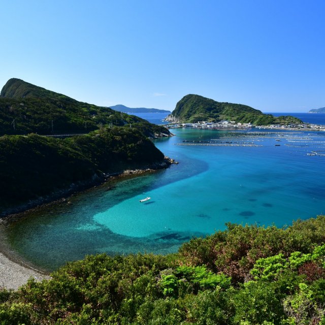 Learning how to interact with the sea sustainably with the beautiful sea of Kashiwajima.