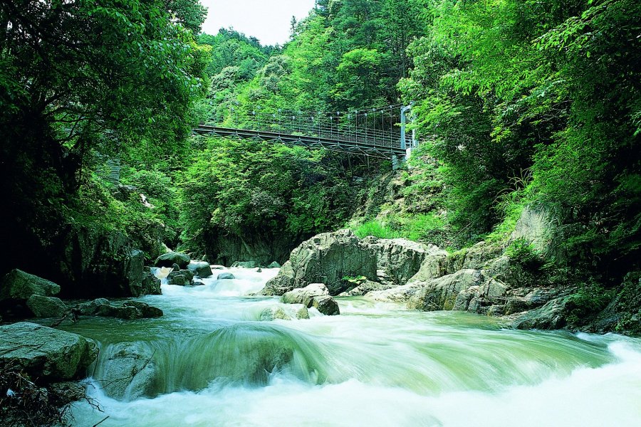 鈍川渓谷｜スポット・体験｜四国のおすすめ観光・旅行情報