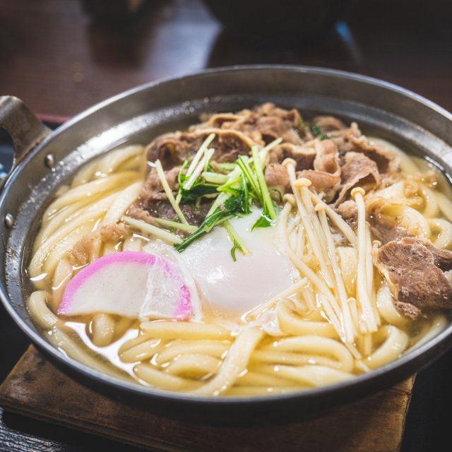 鍋焼きうどん