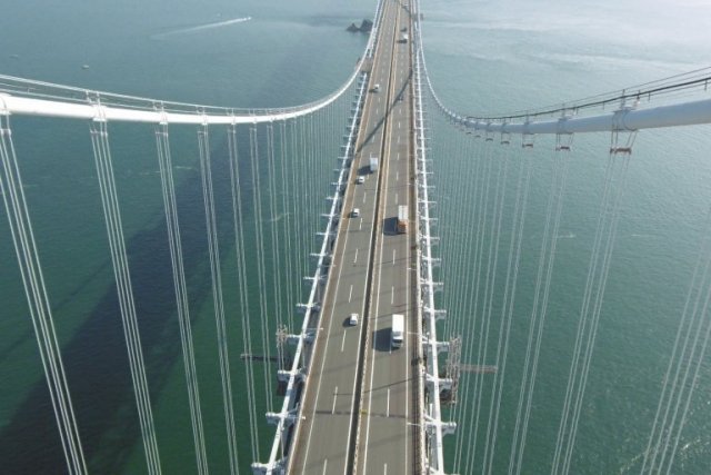 Seto-Ohashi Bridges（Seto-Chuo Expressway）