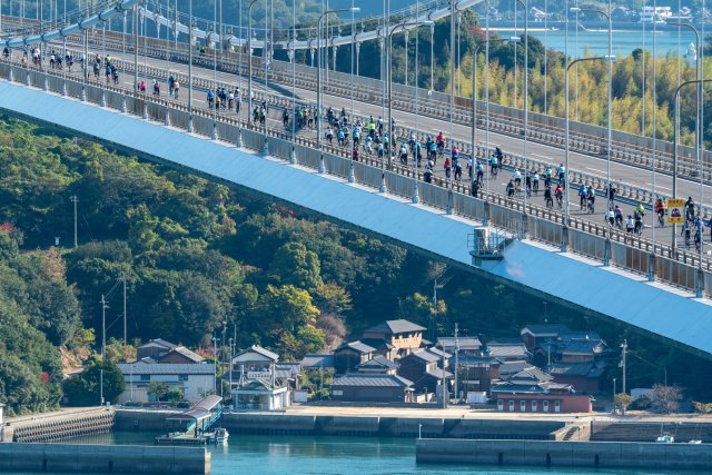 愛媛縣 今冶市  島波海道