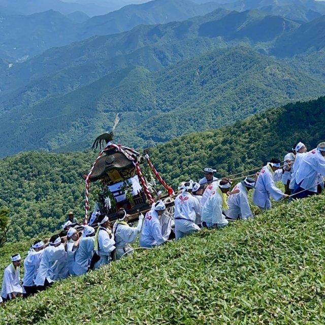 剣山本宮山頂大祭