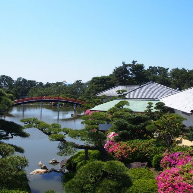 中津万象園・丸亀美術館