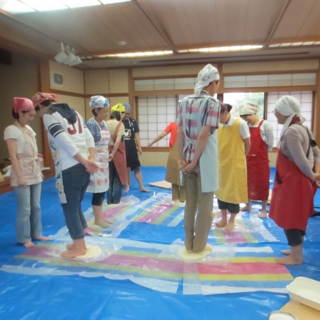 【食文化体験 】かりん会館「うどん打ち体験」