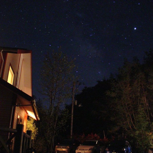 癒しの星空観察