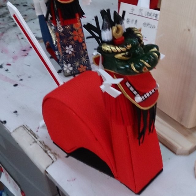 牛鬼の頭/可愛いマスコット牛鬼制作（出張指導）