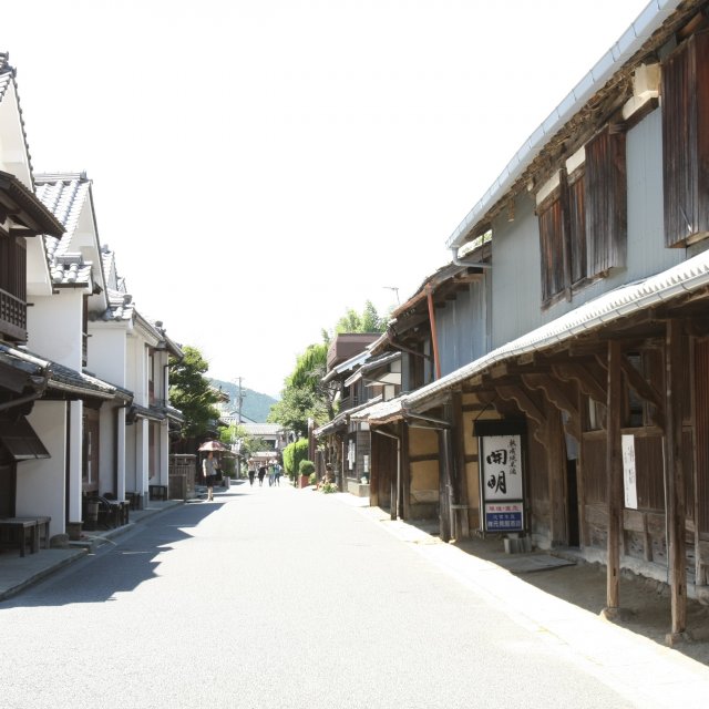 宇和町卯之町の町並み