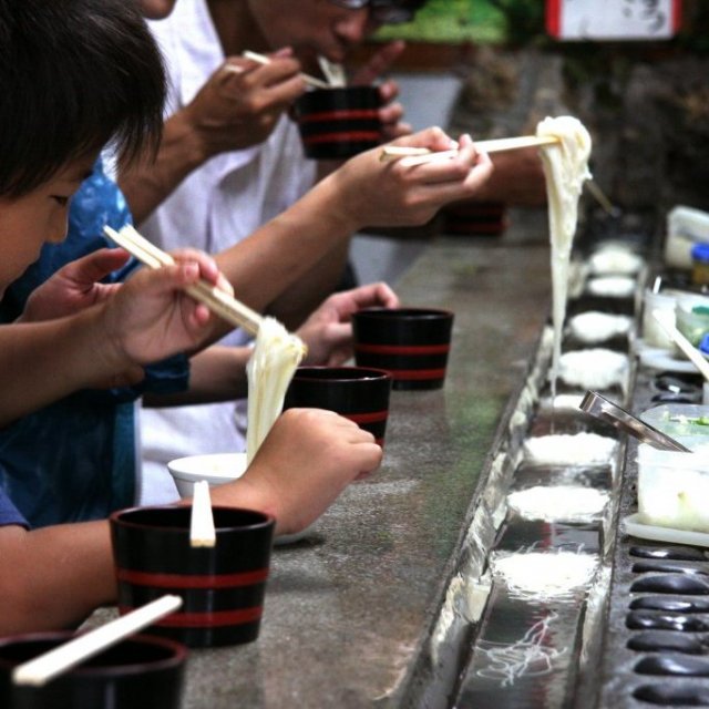 【2025】観音水そうめん流し