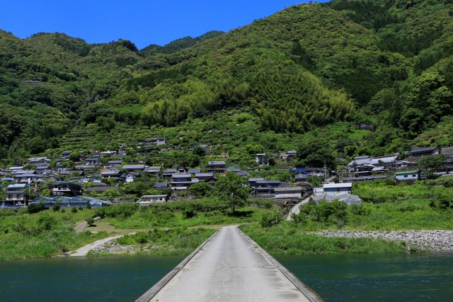 浅尾沈下橋